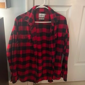 M Men’s Red Goodfellow Flannel